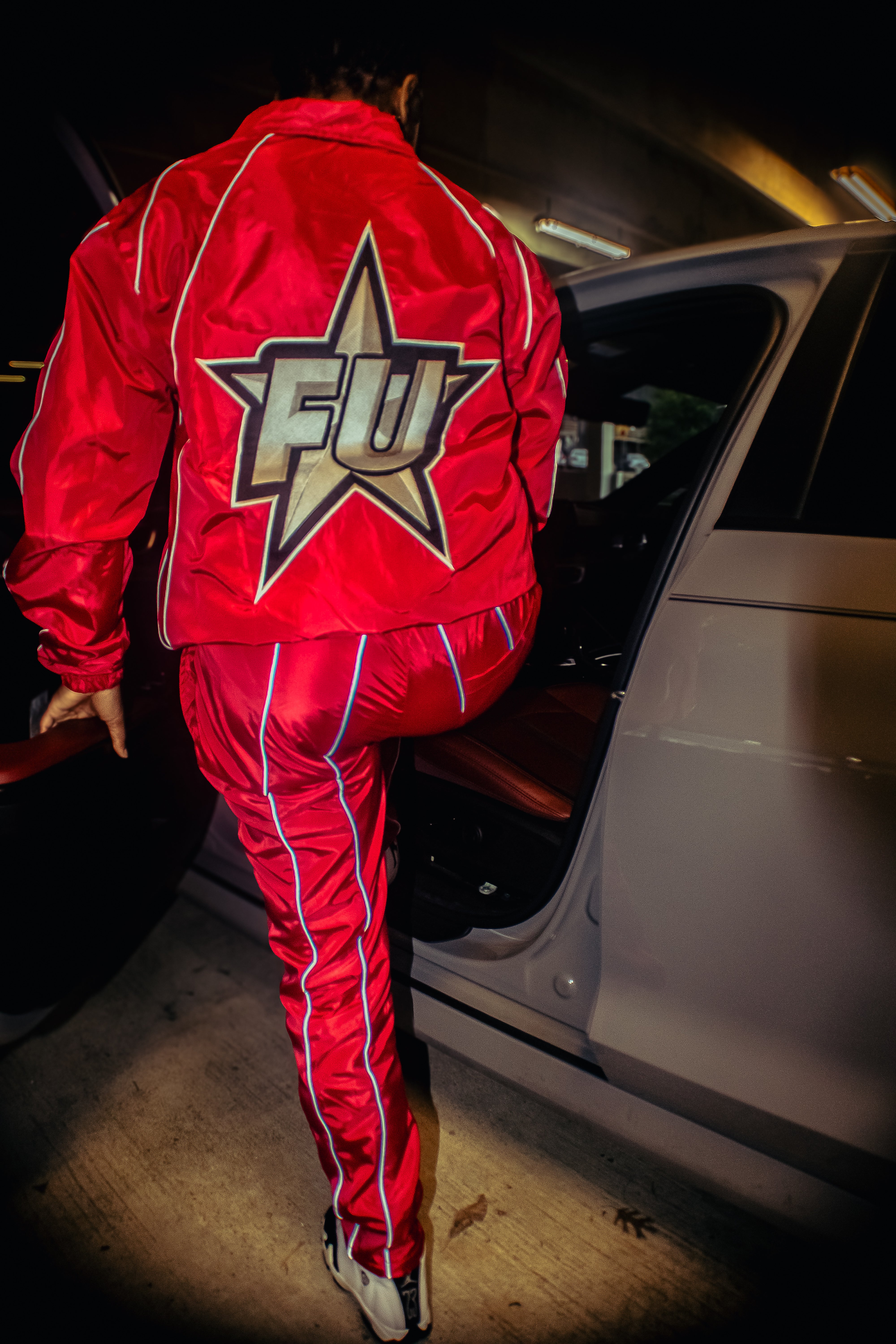 FU ALL STAR TRACK JACKET (RED)