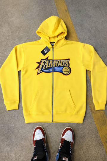 Yellow “HWC” Zip Up