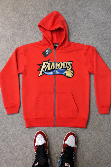 Salmon “HWC” Zip Up
